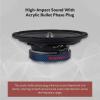 imageRockville RXM88 8quot MidBass Driver Car Speaker 250W Peak125W RMS 8 Ohm Kevlar Cone Steel Basket High Sensitivity for Car Audio Systems4 Ohm With Bullet