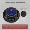 imageRockville RXM88 8quot MidBass Driver Car Speaker 250W Peak125W RMS 8 Ohm Kevlar Cone Steel Basket High Sensitivity for Car Audio Systems8 Ohm With Bullet