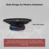 imageRockville RXM88 8quot MidBass Driver Car Speaker 250W Peak125W RMS 8 Ohm Kevlar Cone Steel Basket High Sensitivity for Car Audio Systems8 Ohm With Bullet