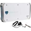 imageRockville RXMF4 Marine 4 Channel Amplifier 2400w Peak600w RMSPA MicAmp Kit