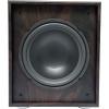 imageRockville Rock Shaker 10 Wood 10quot Subwoofer 600W Peak300W RMS Powered Home Theater Sub Deep Bass MDF Cabinet Adjustable Controls for Movies and MusicDark Wood