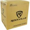 imageRockville Rock Shaker 10 Wood 10quot Subwoofer 600W Peak300W RMS Powered Home Theater Sub Deep Bass MDF Cabinet Adjustable Controls for Movies and MusicBlack