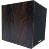 imageRockville Rock Shaker 10 Wood 10quot Subwoofer 600W Peak300W RMS Powered Home Theater Sub Deep Bass MDF Cabinet Adjustable Controls for Movies and MusicDark Wood