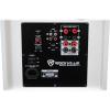 imageRockville Rock Shaker 10 Wood 10quot Subwoofer 600W Peak300W RMS Powered Home Theater Sub Deep Bass MDF Cabinet Adjustable Controls for Movies and MusicWhite