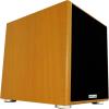 imageRockville Rock Shaker 10 Wood 10quot Subwoofer 600W Peak300W RMS Powered Home Theater Sub Deep Bass MDF Cabinet Adjustable Controls for Movies and MusicClassic Wood