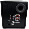 imageRockville Rock Shaker 10 Wood 10quot Subwoofer 600W Peak300W RMS Powered Home Theater Sub Deep Bass MDF Cabinet Adjustable Controls for Movies and MusicBlack