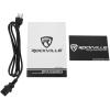 imageRockville Rock Shaker 8 Black 8quot Powered Subwoofer 400W Deep Bass ClassD Amp RCASpeaker Inputs for Home Theater ampamp StudioBlack
