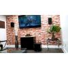 imageRockville Rock Shaker 8 Black 8quot Powered Subwoofer 400W Deep Bass ClassD Amp RCASpeaker Inputs for Home Theater ampamp StudioBlack