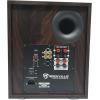 imageRockville Rock Shaker 8 Black 8quot Powered Subwoofer 400W Deep Bass ClassD Amp RCASpeaker Inputs for Home Theater ampamp StudioDark Wood