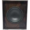 imageRockville Rock Shaker 8 Black 8quot Powered Subwoofer 400W Deep Bass ClassD Amp RCASpeaker Inputs for Home Theater ampamp StudioDark Wood