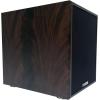 imageRockville Rock Shaker 8 Black 8quot Powered Subwoofer 400W Deep Bass ClassD Amp RCASpeaker Inputs for Home Theater ampamp StudioDark Wood