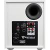 imageRockville Rock Shaker 8 Black 8quot Powered Subwoofer 400W Deep Bass ClassD Amp RCASpeaker Inputs for Home Theater ampamp StudioWhite