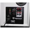 imageRockville Rock Shaker 8 Black 8quot Powered Subwoofer 400W Deep Bass ClassD Amp RCASpeaker Inputs for Home Theater ampamp StudioWhite