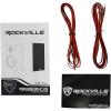 imageRockville RockShelf 54C V2 360W Wood 525quot Bookshelf Speakers4 Ohm Audiophile Woofer Silk Tweeter WallMountable for Home Theater and Music EnthusiastsBlack