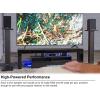 imageRockville RockShelf 54C V2 360W Wood 525quot Bookshelf Speakers4 Ohm Audiophile Woofer Silk Tweeter WallMountable for Home Theater and Music EnthusiastsDark Wood