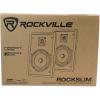 imageRockville RockSlim Pair Black 525quot 240W Home Theater Speakers 8 Ohm Slim WallMount Design Clear Audio Durable Build for Home Theater Enthusiasts