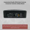 imageRockville SS8P 400W 8quot Slim UnderSeat Active Subwoofer HighLevel Inputs Cast Aluminum Enclosure for CarTruck Audio Systems10