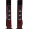 imageRockville TM150W Powered Home Theater Tower Speaker System White 1000W 10quot Subwoofers Bluetooth USBSD Playback FM Radio Remote Control Karaoke Ready Perfect for Home EntertainmentCherry