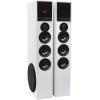 imageRockville TM150W Powered Home Theater Tower Speaker System White 1000W 10quot Subwoofers Bluetooth USBSD Playback FM Radio Remote Control Karaoke Ready Perfect for Home EntertainmentWhite