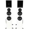 imageRockville TM80B Powered Home Theater Tower Speaker System Black 800W 8quot Subwoofers Bluetooth USBSD Playback FM Radio Remote Control Karaoke Ready Perfect for Home EntertainmentWhite