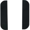 imageRockville TopBottom White Totem Plates for RTP33TV Steel Construction NonSlip EVA Pads Easy Install for DJs and Event LightingBlack