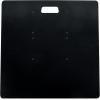 imageRockville TopBottom White Totem Plates for RTP33TV Steel Construction NonSlip EVA Pads Easy Install for DJs and Event LightingBlack