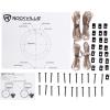 imageRockville X65C 65quot Competition Car Audio Speakers 1000W CEA Titanium Tweeters Audiophile Crossovers Aluminum Bullet Perfect for Car AudioSpeakers