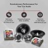 imageRockville X65C 65quot Competition Car Audio Speakers 1000W CEA Titanium Tweeters Audiophile Crossovers Aluminum Bullet Perfect for Car AudioSpeakers