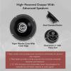 imageRockville X65C 65quot Competition Car Audio Speakers 1000W CEA Titanium Tweeters Audiophile Crossovers Aluminum Bullet Perfect for Car AudioSpeakers