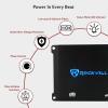 imageRockville dB10 800W Mono 4Ohm Car Amplifier HighSpeed MOSFET Adjustable 12dB Crossover LED Remote Sub Control Perfect for Car Audio and Subs