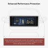 imageRockville dB10 800W Mono 4Ohm Car Amplifier HighSpeed MOSFET Adjustable 12dB Crossover LED Remote Sub Control Perfect for Car Audio and Subs