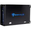imageRockville dB11 1400W Peak350W RMS Mono 2Ohm ClassD Car Amplifier Wired Bass Remote Compact Size Low THD for Powerful Car Audio