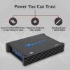 imageRockville dB12 2000W Mono 2Ohm Car Amplifier HighSpeed MOSFET Adjustable 12dB Crossover LED Remote Sub Control Perfect for Car Audio and Subs