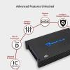 imageRockville dB14 Mono Car Amplifier 4000W ClassD DynoCertified Subsonic Filter EQ Crossover Bass Remote Perfect for Subwoofers and Car Audio
