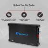 imageRockville dB14 Mono Car Amplifier 4000W ClassD DynoCertified Subsonic Filter EQ Crossover Bass Remote Perfect for Subwoofers and Car Audio