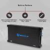 imageRockville dB15 Mono Car Amplifier 6000W ClassD DynoCertified Subsonic Filter EQ Crossover Bass Remote Perfect for Subwoofers and Car Audio