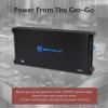 imageRockville dB16 8000W Mono 2Ohm Car Amplifier HighSpeed MOSFET Adjustable 12dB Crossover LED Remote Sub Control Perfect for Car Audio and Subs