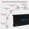 imageRockville dB16 8000W Mono 2Ohm Car Amplifier HighSpeed MOSFET Adjustable 12dB Crossover LED Remote Sub Control Perfect for Car Audio and Subs