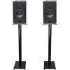 image2 RockvilIe HD5B 5quot Powered Bookshelf Speakers Bluetooth Monitors w37 Stands