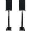 imagePair Rockville RockShelf 54B Black 525quot Home Bookshelf Speakers w37 Stands