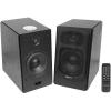 imageRockville 2 HD5B 5quot 150w RMS Powered Bluetooth Bookshelf Home Theater Speakers