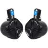 imageRockville 2 Pairs RWB65B 65quot Black Marine Wakeboard Tower Speakers  1000 Watts