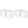 imageRockville 4 Cube 35quot 30w RMS White Home Theater Wall SpeakersSwivel Brackets