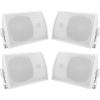 imageRockville 4 HP5S 525quot OutdoorIndoor Home Theater Patio SpeakersSwivel Mounts