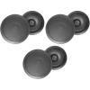 imageRockville 6 HC85 8quot Inch 700 Watt Black inCeiling Home Theater Speakers 8 Ohm