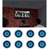 imageRockville 8 HC85BLED 8quot 700 Watt inCeiling Home Theater Speakers wBlue LED