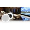 imageRockville HC55 Black 525quot 300 Watt InCeiling Home Theater Speakers 8 Ohm Aimable Tweeter Paintable Grill Easy Install for Home Audio SystemsWhite