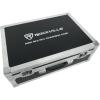 imageRockville MINI RF3 RF4 Charging Case Holds 8 MINI RF3 RF4 IR4 Lights BuiltIn Power Strip Stackable Padded Hard Case for Transport ampamp Charging