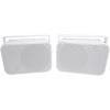 imageRockville Pair HP65S8 65quot 500W White OutdoorIndoor Speakers 8 Ohm Waterproof Swivel Bracket Paintable Grill for Patio and Home Theater8 Ohm White