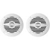 imageRockville Pair MS40B 200 Watt Marine Boat Speakers 4 Inch 4 Ohm Waterproof Compact Design HighFidelity Sound UVResistant for Boats and Outdoor UseWhite